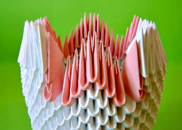 Come creare un origami di cigno dai moduli: istruzioni passo passo con foto e video