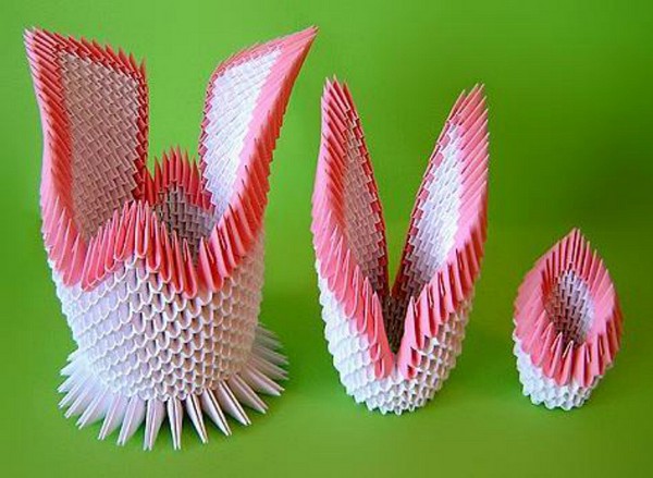 Come creare un origami di cigno dai moduli: istruzioni passo passo con foto e video