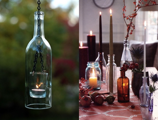 Un candelabro insolito con le tue mani