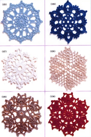 Crochet del nuovo anno: grafici e lezioni di foto per i principianti