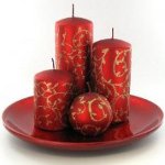 Candele di Capodanno con le proprie mani