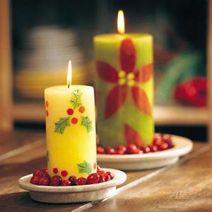 Candele di Capodanno con le proprie mani