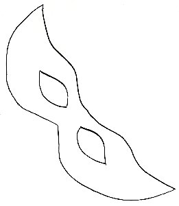 Maschera di Capodanno con le tue mani
