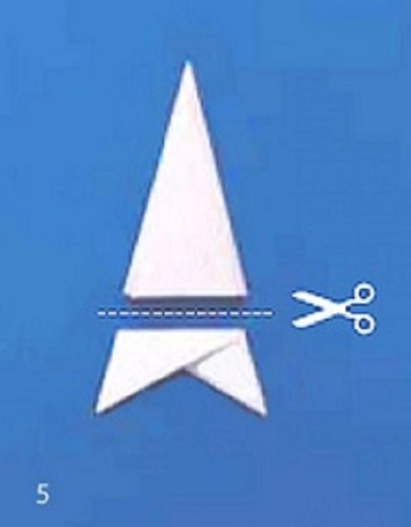 Bellissimi fiocchi di neve per il nuovo anno del 2017 con le loro mani di carta - diagrammi e foto a tappe. Master classes per bambini su grandi fiocchi di neve con tecnica origami