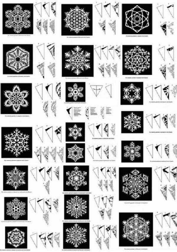 Bellissimi fiocchi di neve per il nuovo anno del 2017 con le loro mani di carta - diagrammi e foto a tappe. Master classes per bambini su grandi fiocchi di neve con tecnica origami Bellissimi fiocchi di neve per il nuovo anno del 2017 con le loro mani di carta - diagrammi e foto a tappe. Master classes per bambini su grandi fiocchi di neve con tecnica origami