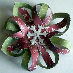 Fiocchi di neve dalla carta