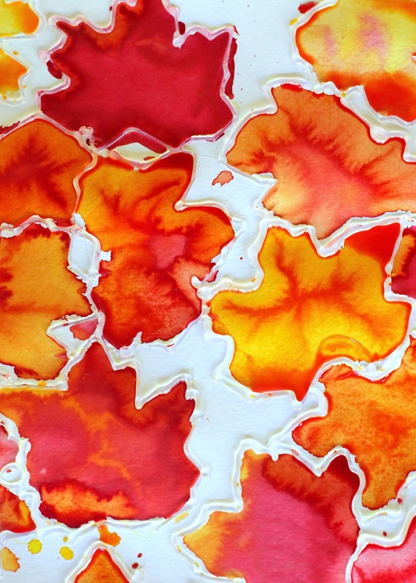 L'artigianato autunnale ha le mani