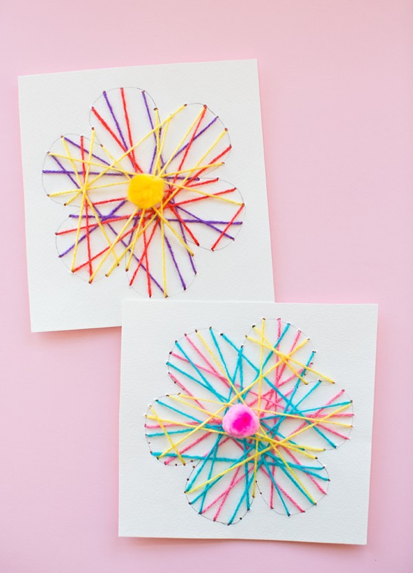 Cartolina per la festa della mamma con le proprie mani, master class con foto per la scuola materna e 1-3 gradi