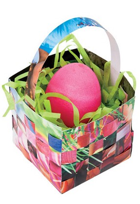 Cesto di Pasqua con le proprie mani