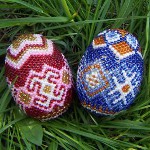 Uova di Pasqua dalle perline