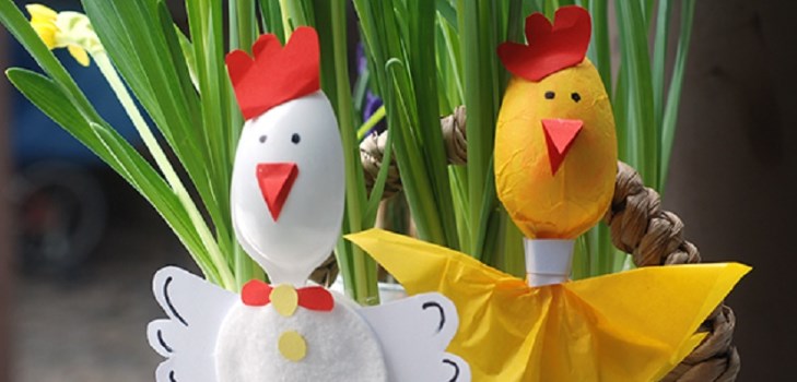 Gallo con le sue mani