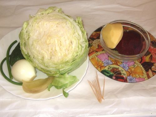 Artigianato da verdure con le proprie mani