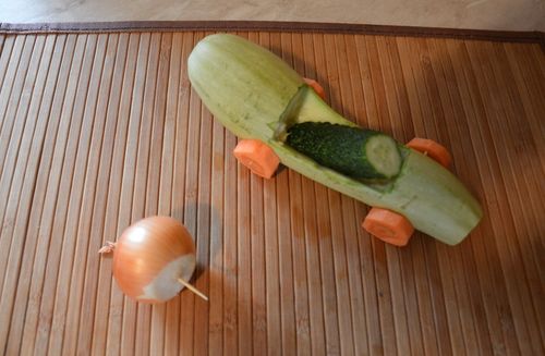 Artigianato da verdure con le proprie mani