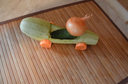 Artigianato da verdure con le proprie mani
