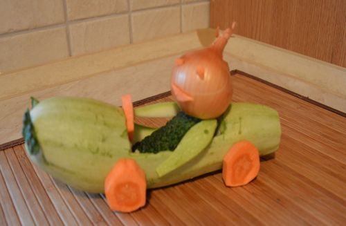 Artigianato da verdure con le proprie mani