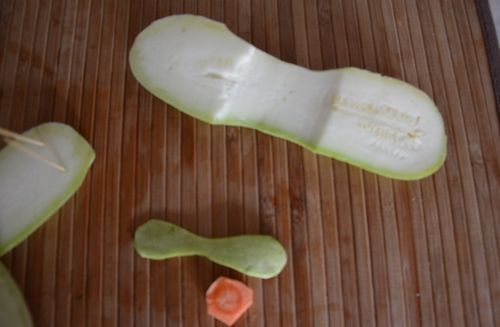 Artigianato da verdure con le proprie mani