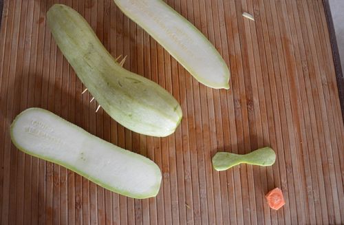 Artigianato da verdure con le proprie mani