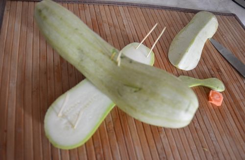 Artigianato da verdure con le proprie mani