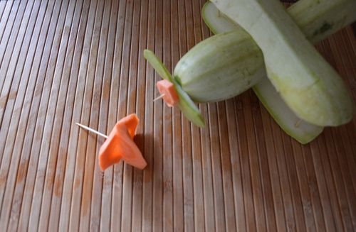 Artigianato da verdure con le proprie mani