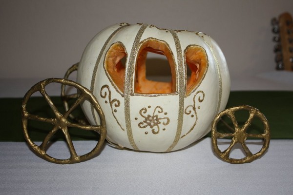 Artigianato di una zucca con le proprie mani per scuola materna e scuola, lezioni master passo dopo passo