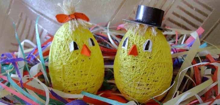 Artigianato originale da feltro a Pasqua - corsi di perfezionamento, foto, idee