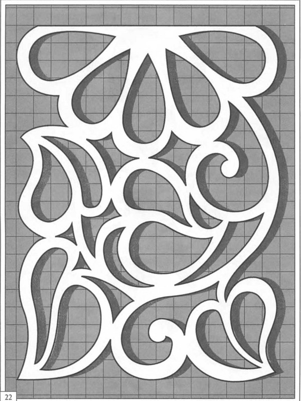 Filo da taglio (traforato) e stencil
