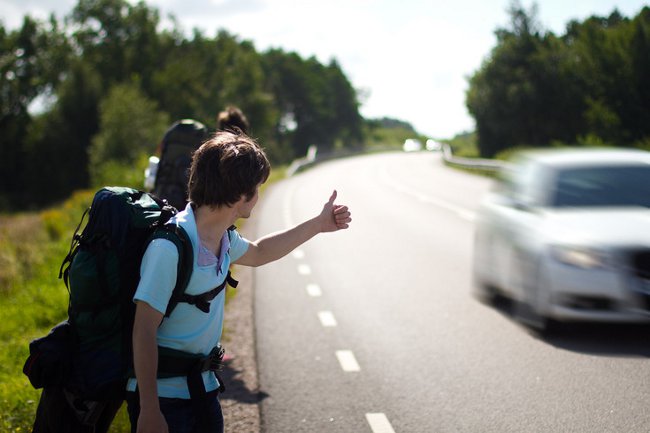 Hitchhiking: un hobby per l'irrequietezza