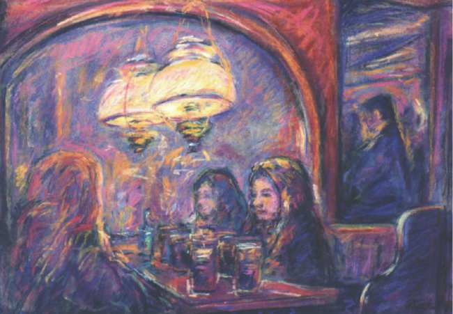 Disegno con pastelli