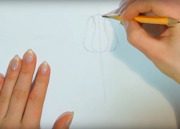 Attingendo alla festa della mamma con le proprie mani: matita, colori, scuola materna, scuola