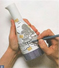 Pittura ceramica: set per sushi Pittura ceramica: set per sushi
