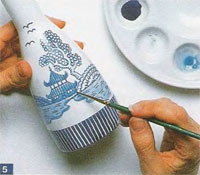 Pittura ceramica: set per sushi Pittura ceramica: set per sushi