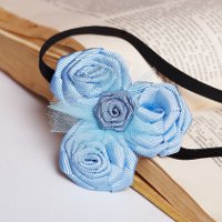 Rose da nastri con le proprie mani