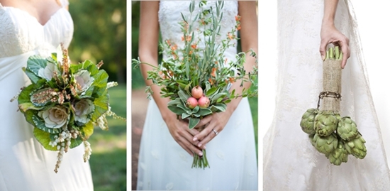 Se stesso un fioraio: 5 bouquet autunno con verdure e frutta