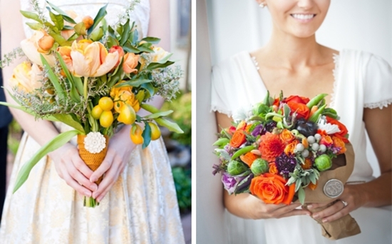 Se stesso un fioraio: 5 bouquet autunno con verdure e frutta
