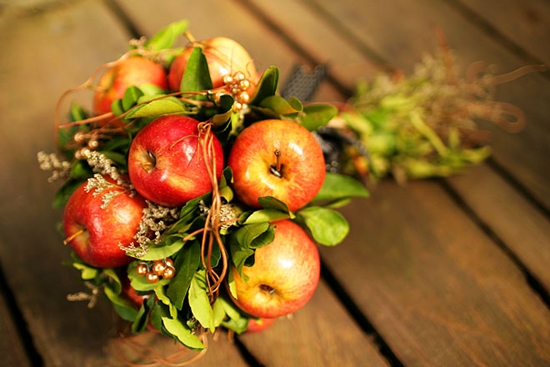 Se stesso un fioraio: 5 bouquet autunno con verdure e frutta