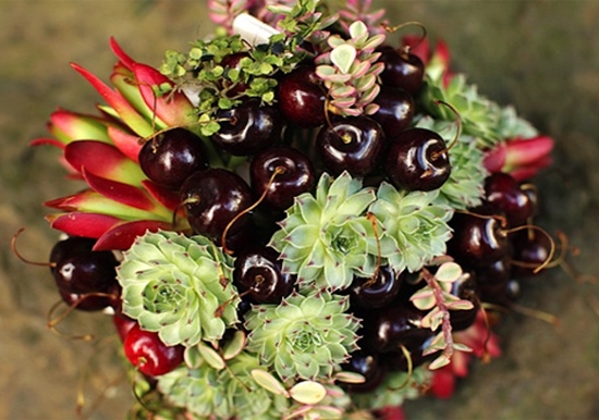 Se stesso un fioraio: 5 bouquet autunno con verdure e frutta