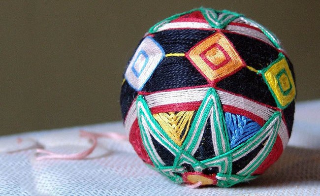 Temari: gomitoli di filo