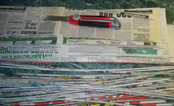 Tessitura da tubi da giornale per principianti