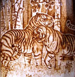 Bruciare su legno