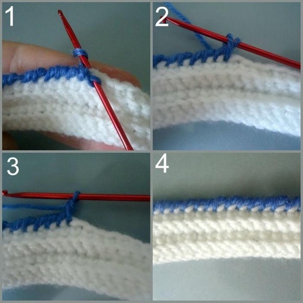 Crochet "Rachy step" - tecnica di esecuzione