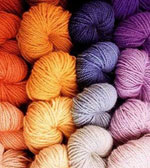 Maglieria con aghi a maglia