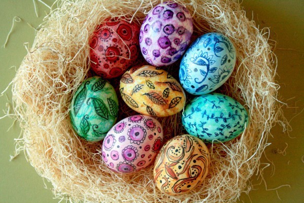 Come decorare le uova per la Pasqua con le tue mani - lezioni master interessanti con foto