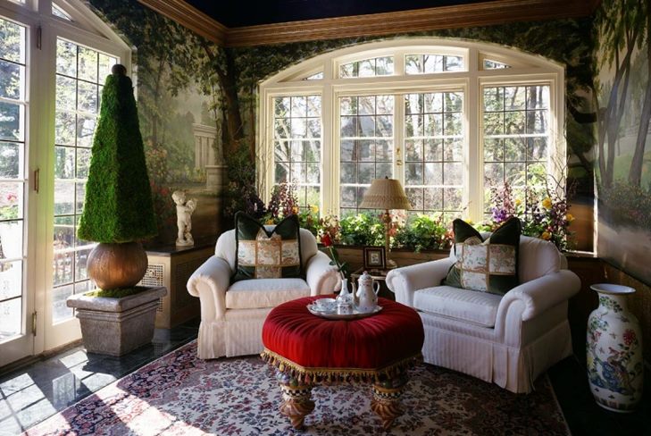 Giardino d'inverno con le tue mani per una stagione: interno del giardino d'inverno