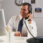 Trattative commerciali per telefono