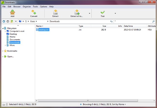 Archiver software gratuiti