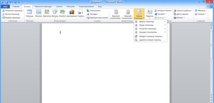 Come rendere la numerazione delle pagine in un programma di testo Word