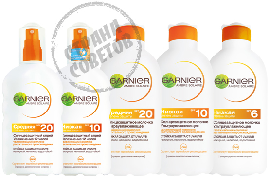 GARNIER Ambre Solaire Gamma classica GARNIER Ambre Solaire Gamma classica
