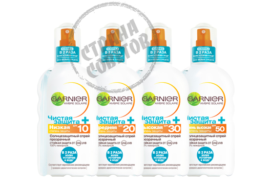 GARNIER Ambre Solaire Protezione netta + GARNIER Ambre Solaire Protezione netta +