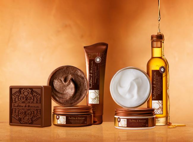 Yves Rocher TRADITION DE HAMMAM sapone, eksfoliant, maschera, balsamo, elisir