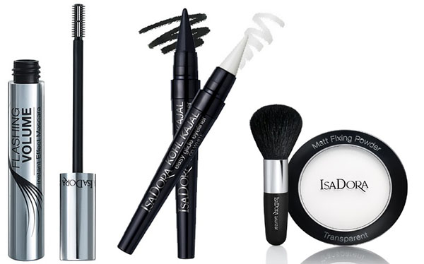 Black & White: una collezione di make-up Isadora L'aspetto monocromatico